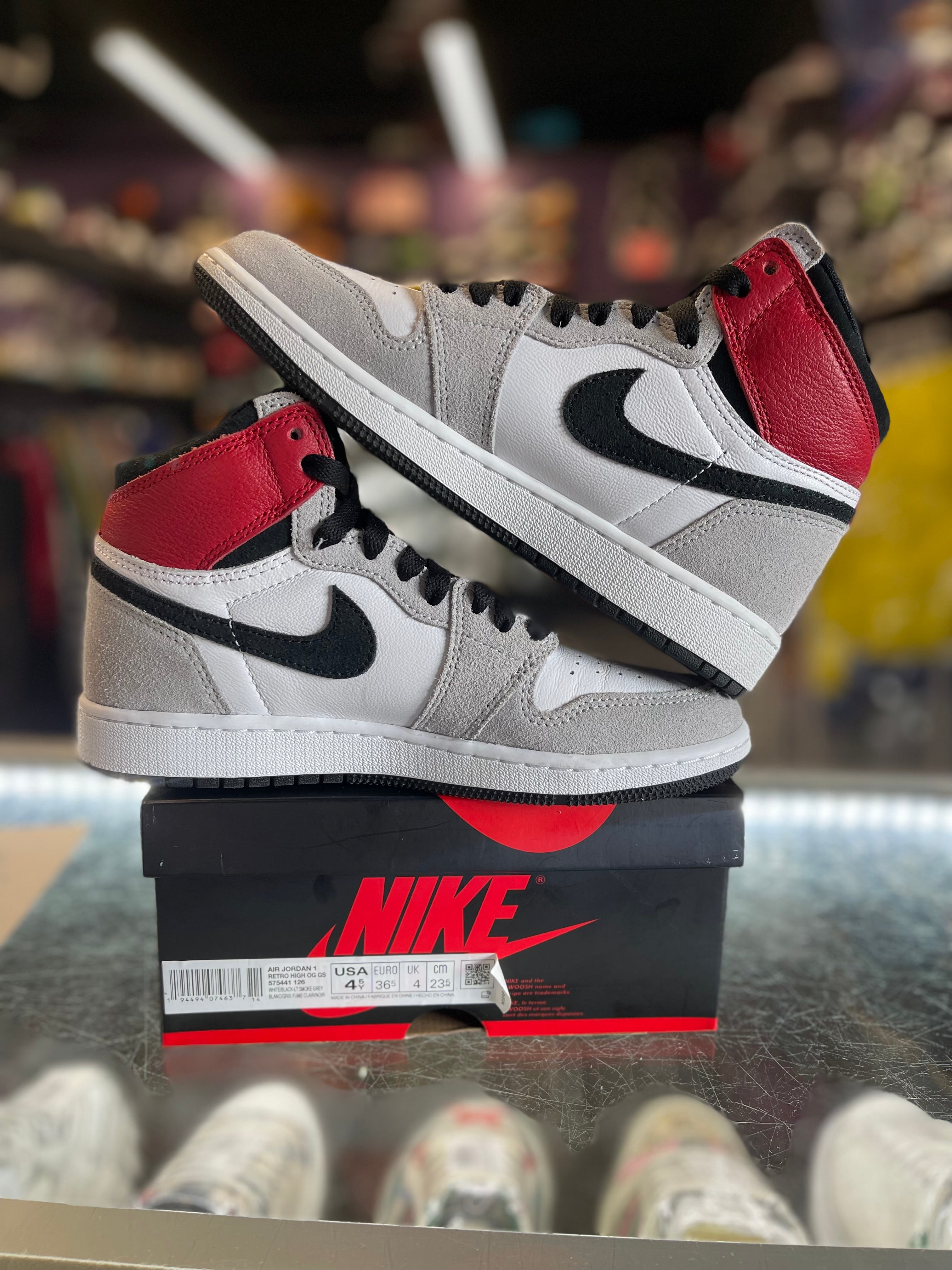 2020 Air Jordan 1 Retro High "Light Smoke Grey" (GS)