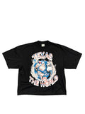 Texas Merch Watercolor Tee "Black"