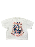 Texas Merch Watercolor Tee "White"