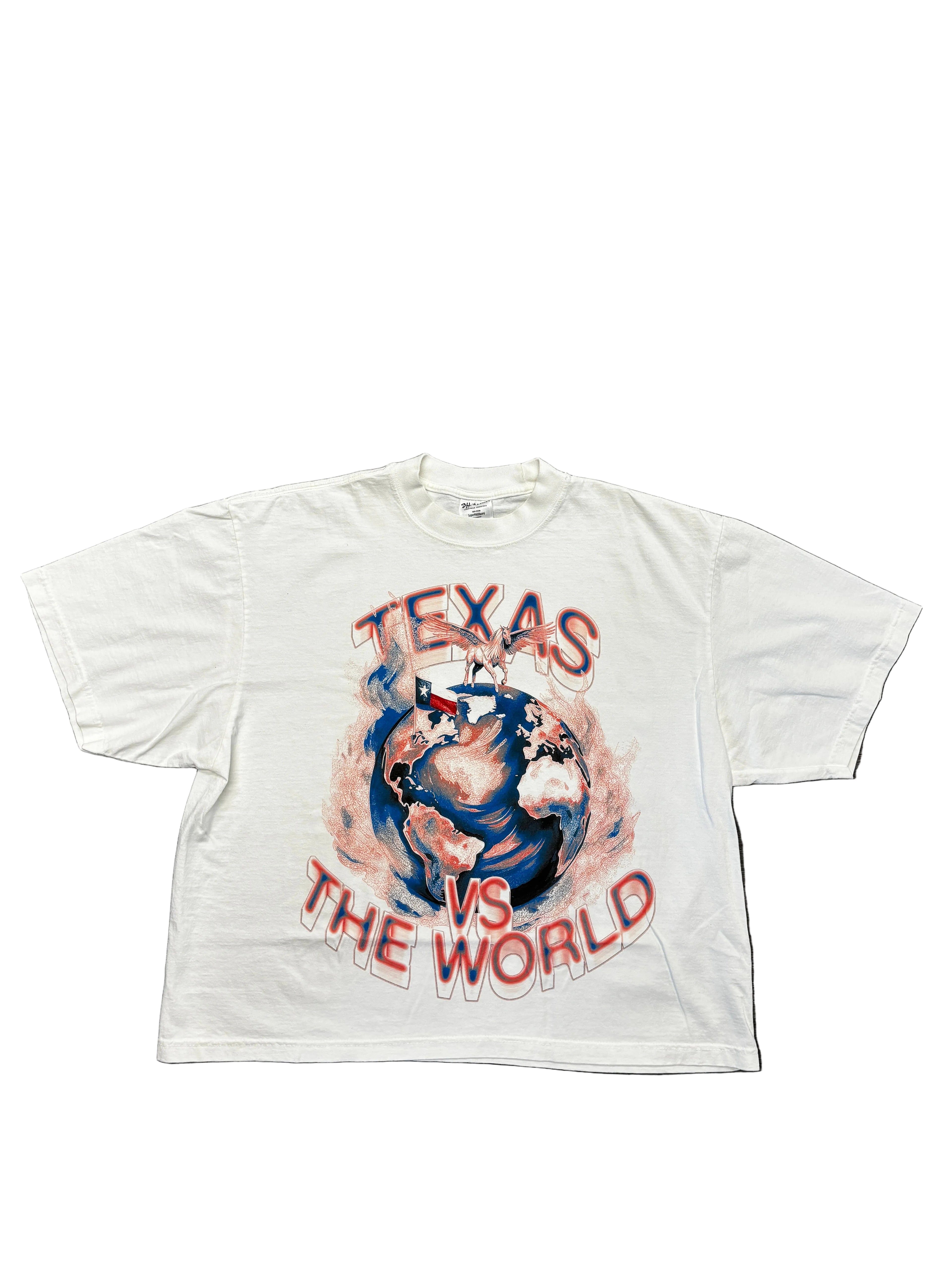 Texas Merch Watercolor Tee "White"