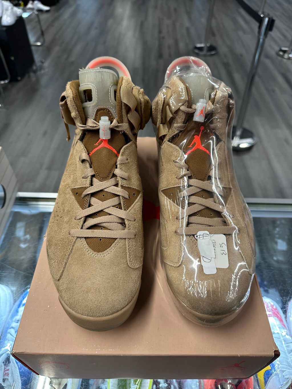 2021 Air Jordan Retro 6 "Travis Scott British Khaki"