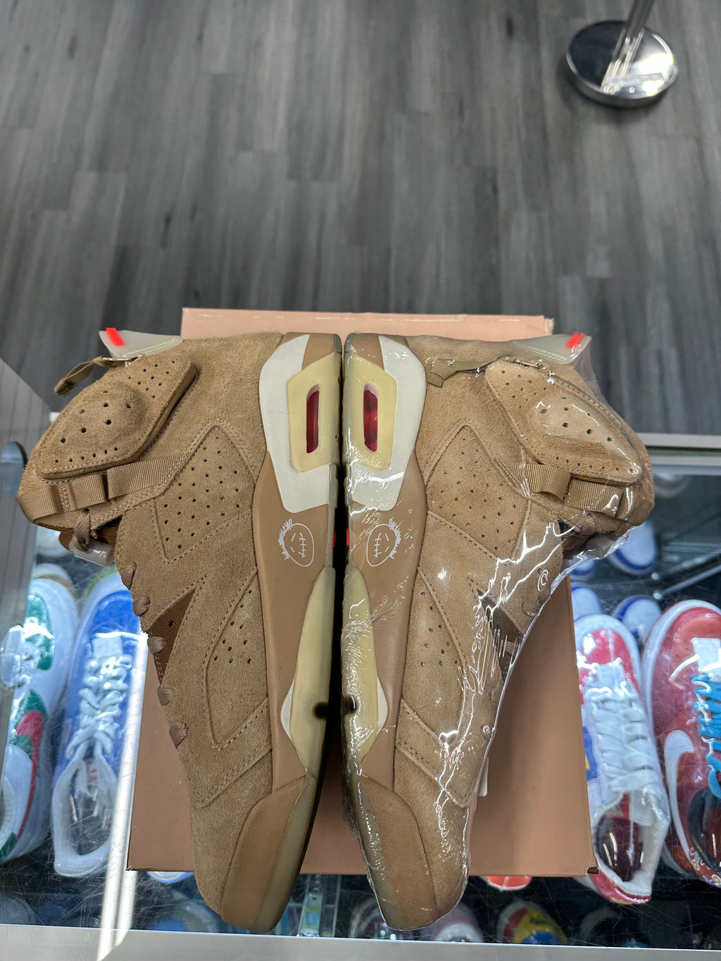 2021 Air Jordan Retro 6 "Travis Scott British Khaki"