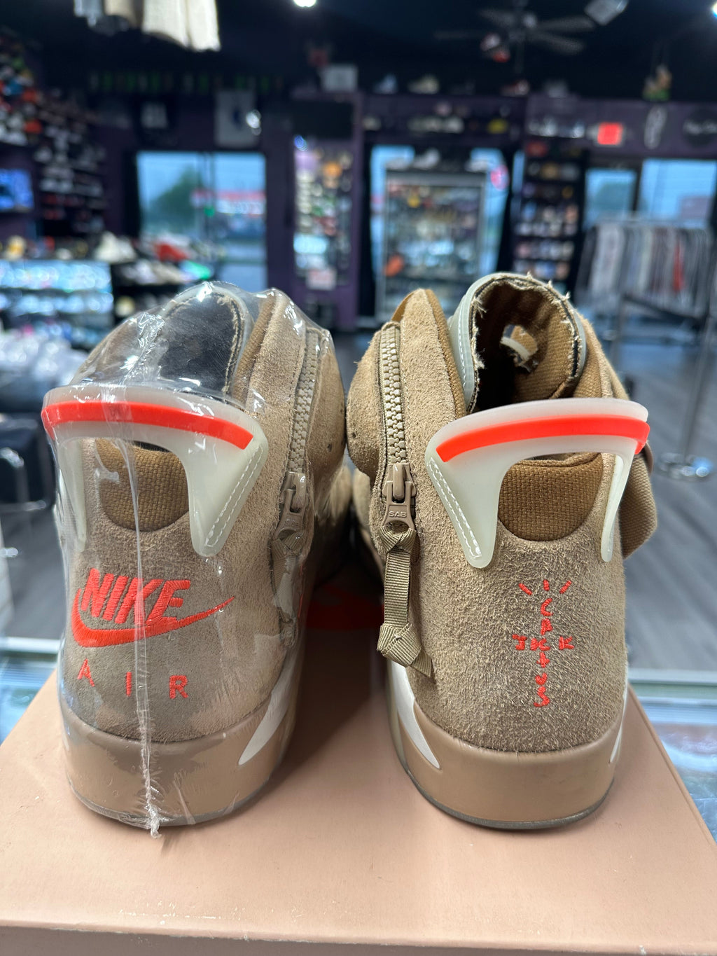 2021 Air Jordan Retro 6 "Travis Scott British Khaki"