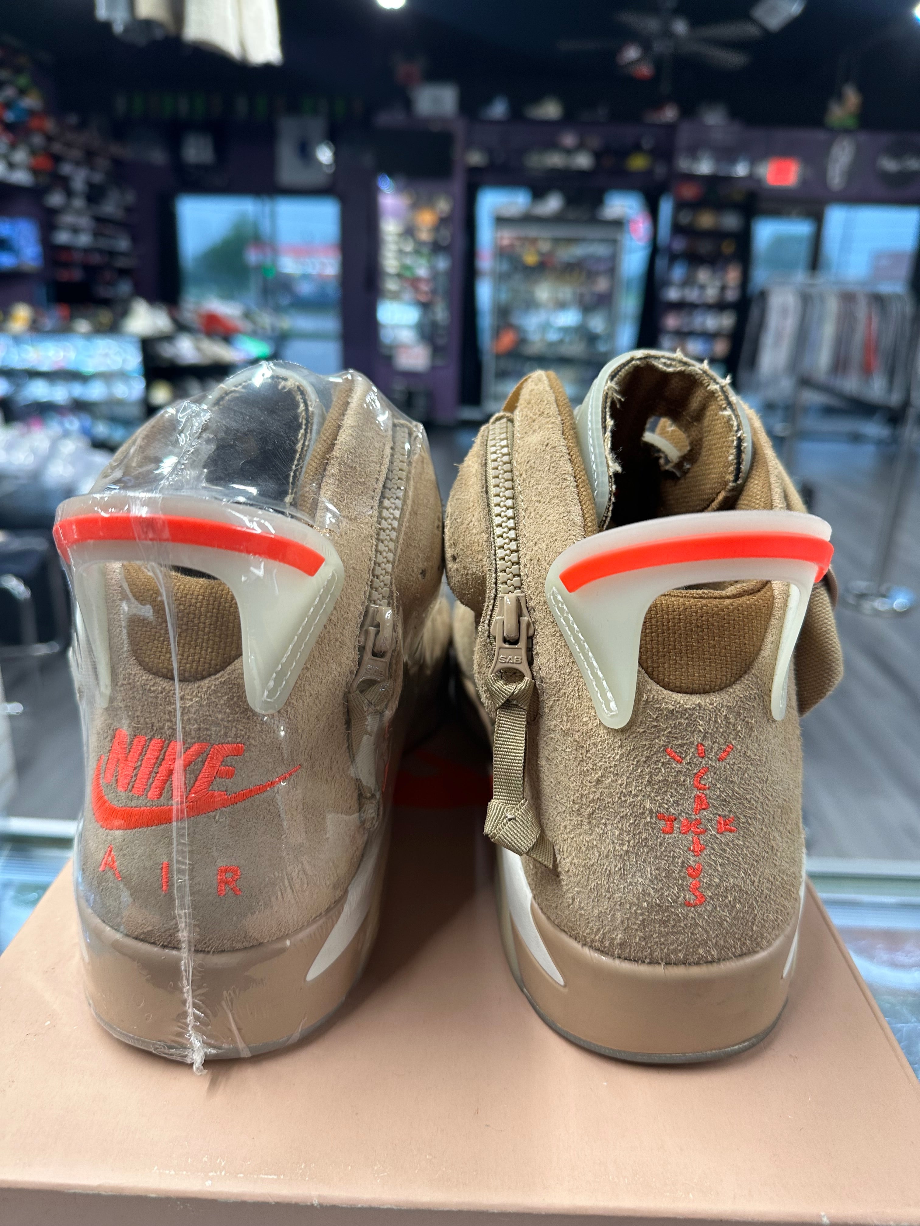 2021 Air Jordan Retro 6 "Travis Scott British Khaki"