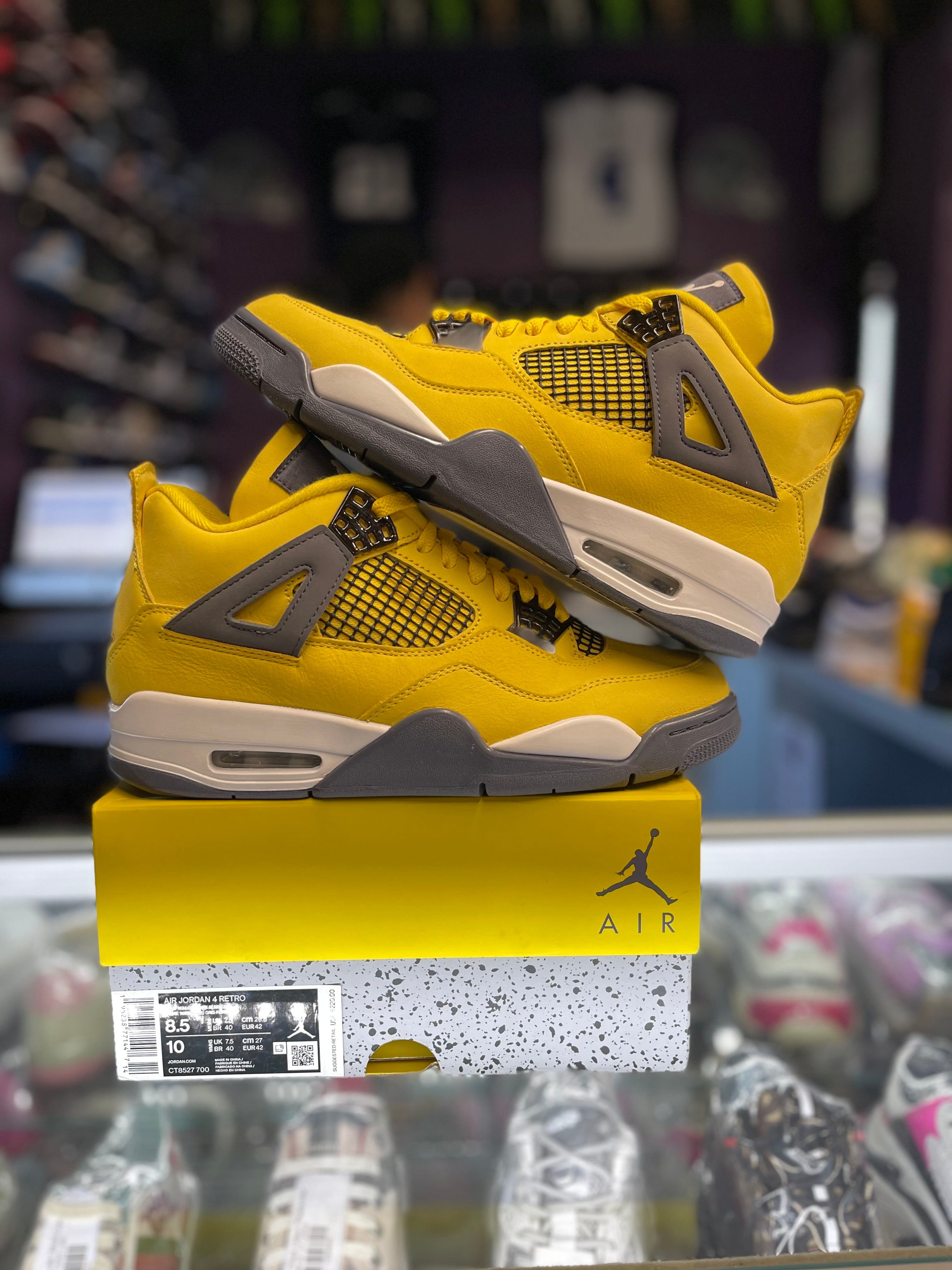 2021 Air Jordan Retro 4 "Lightning"