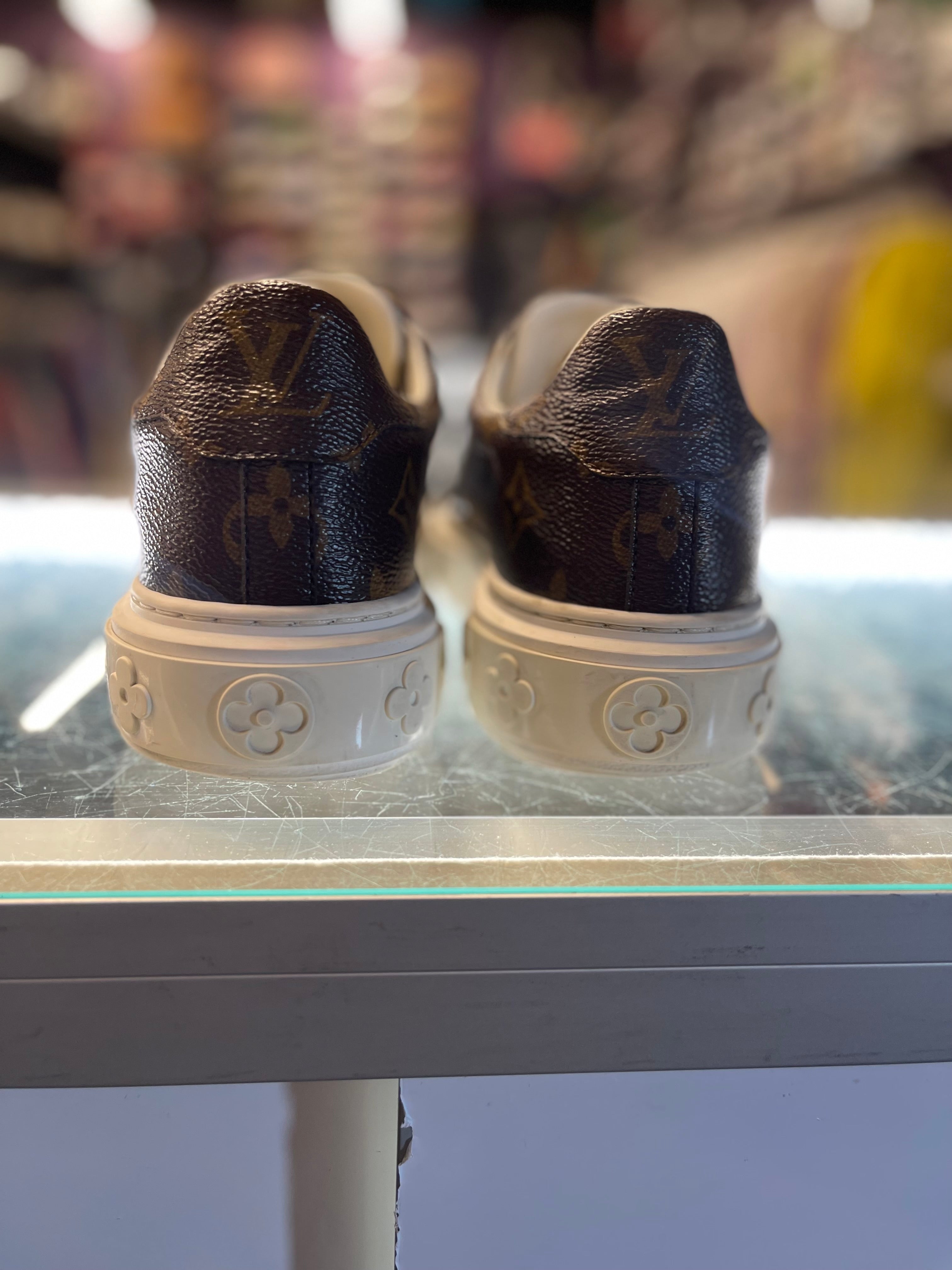 Louis Vuitton Time Out Sneakers "Brown Monogram"