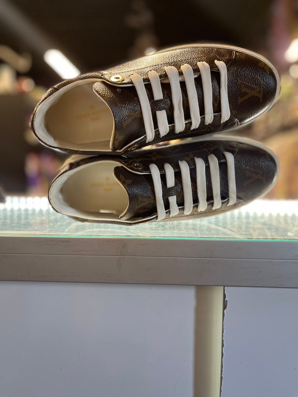 Louis Vuitton Time Out Sneakers "Brown Monogram"