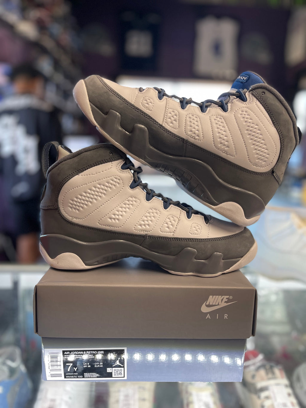 2026 Air Jordan Retro 9 "Flint Grey French Blue" (GS)