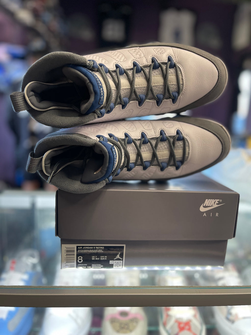 2026 Air Jordan Retro 9 "Flint Grey French Blue"