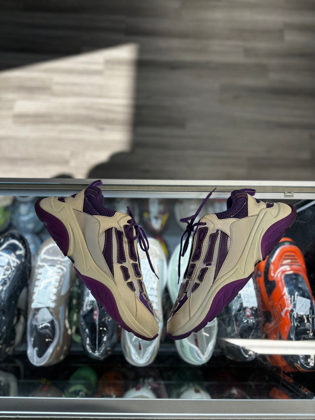 Amiri Bone Runner "White/Purple"