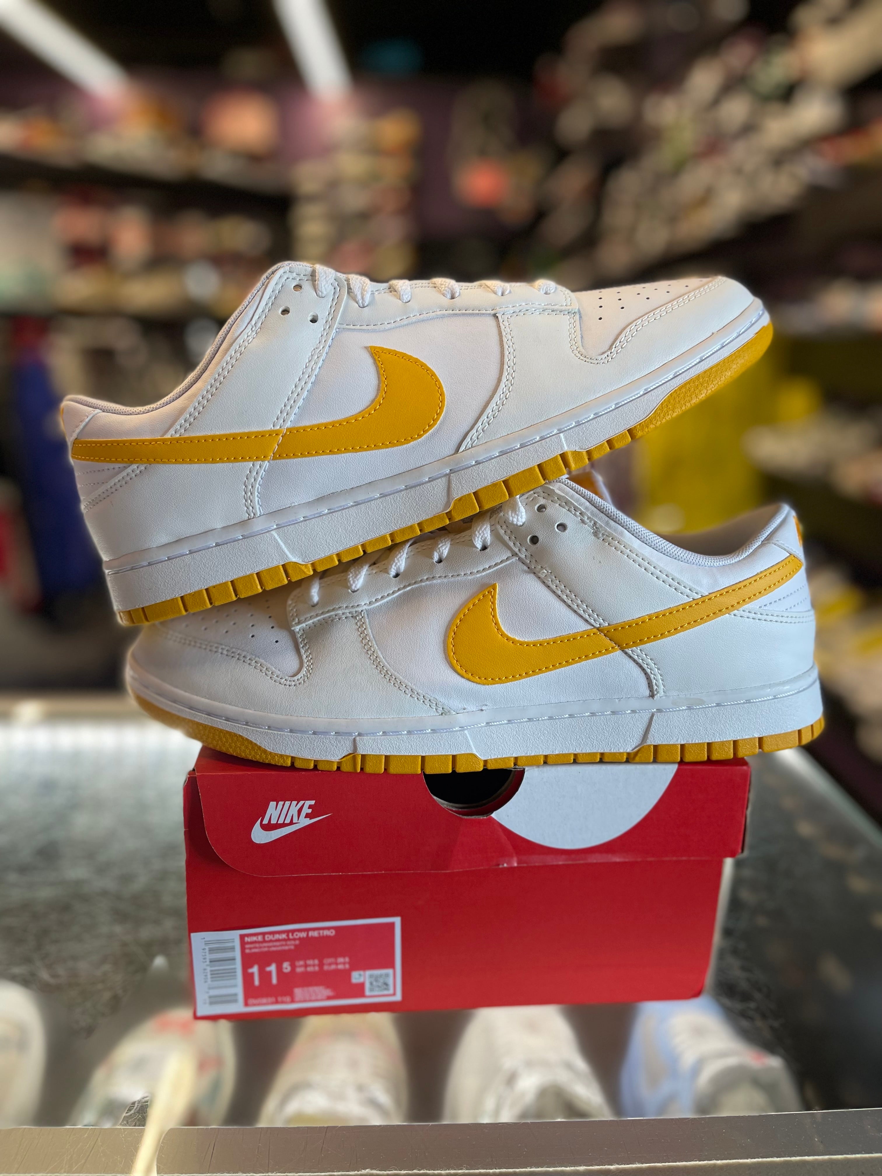 2024 Nike Dunk Low "White University Gold"