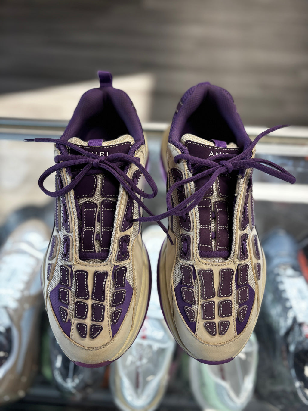 Amiri Bone Runner "White/Purple"