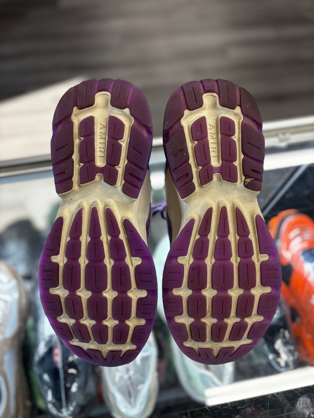 Amiri Bone Runner "White/Purple"