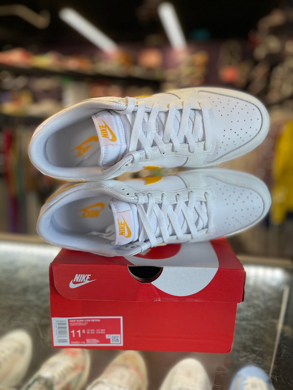 2024 Nike Dunk Low "White University Gold"