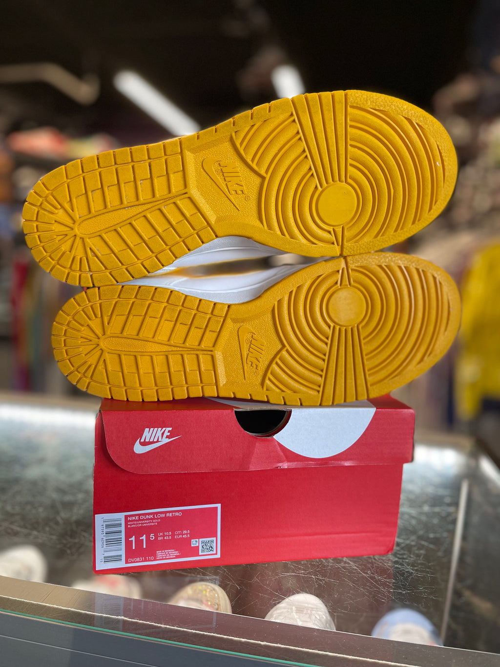 2024 Nike Dunk Low "White University Gold"