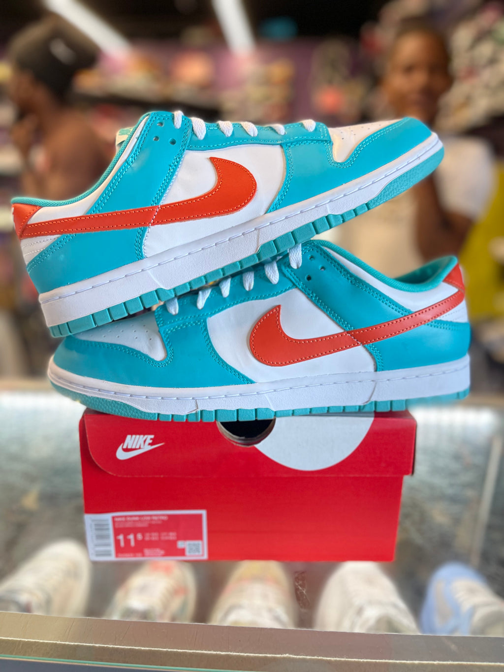 2024 Nike Dunk Low "Miami Dolphins"