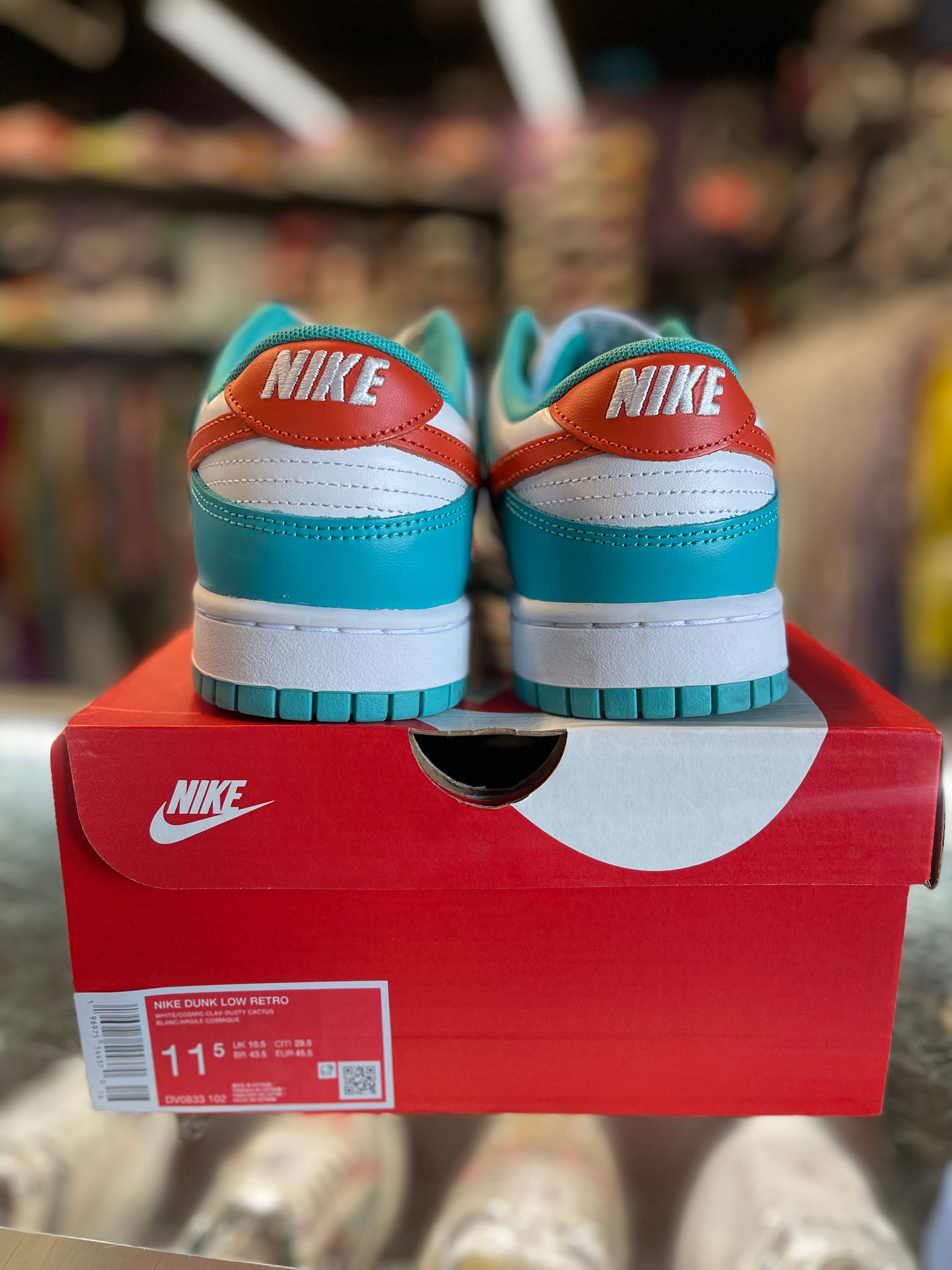 2024 Nike Dunk Low "Miami Dolphins"