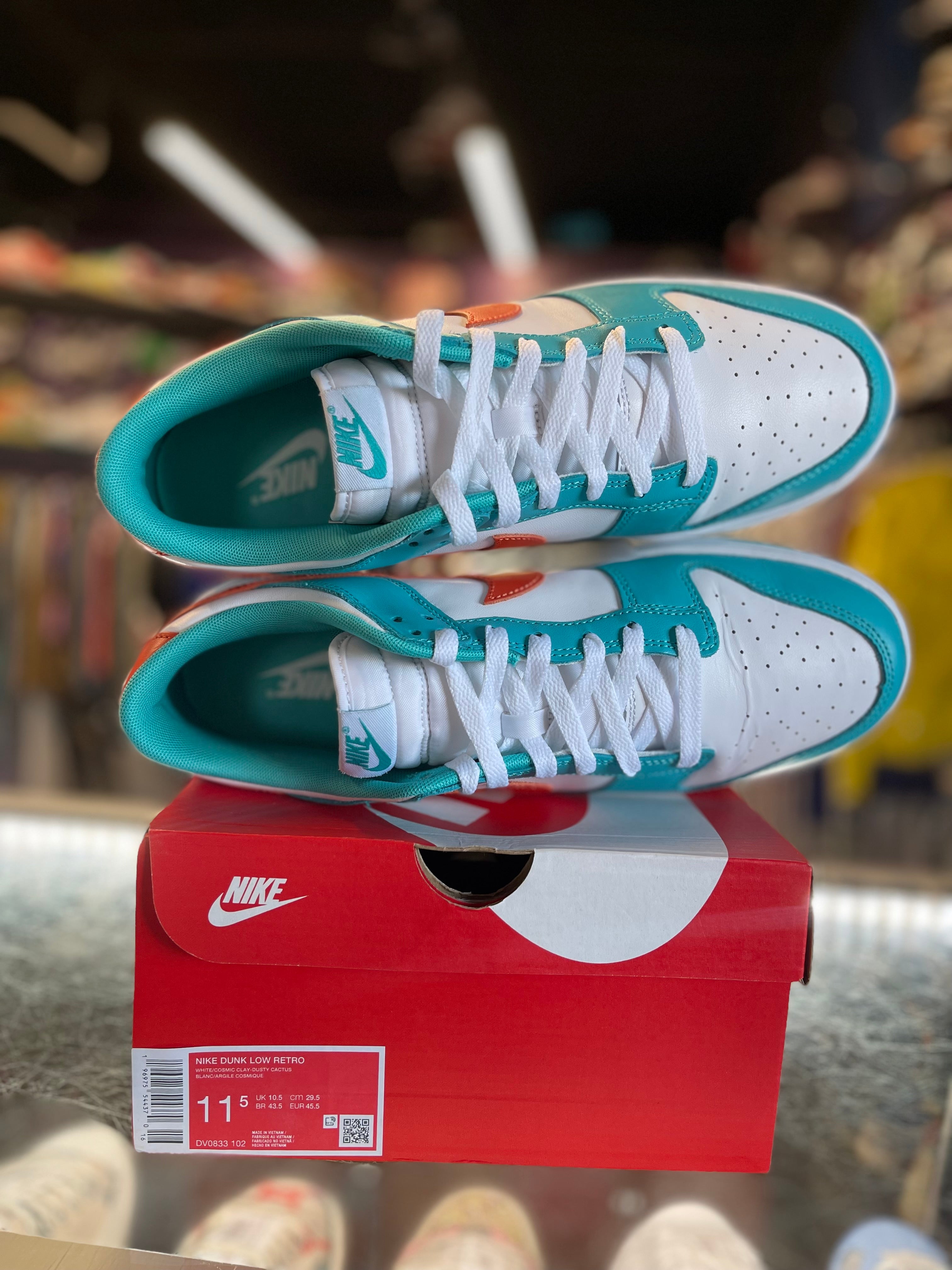 2024 Nike Dunk Low "Miami Dolphins"