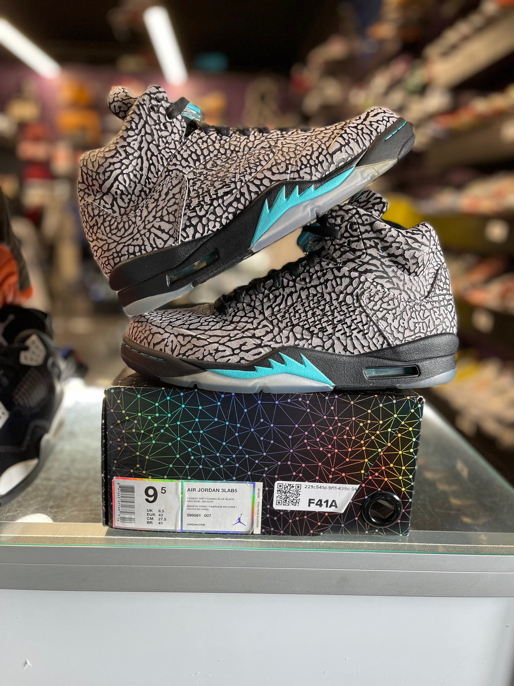 2013 Air Jordan Retro 5 "3Lab5 Elephant"