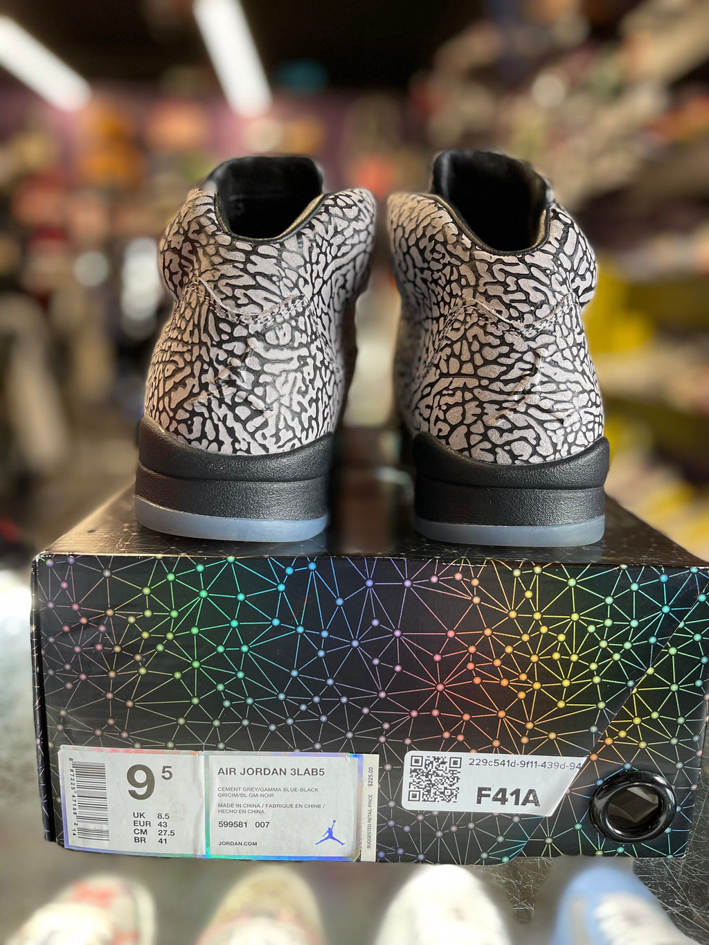 2013 Air Jordan Retro 5 "3Lab5 Elephant"