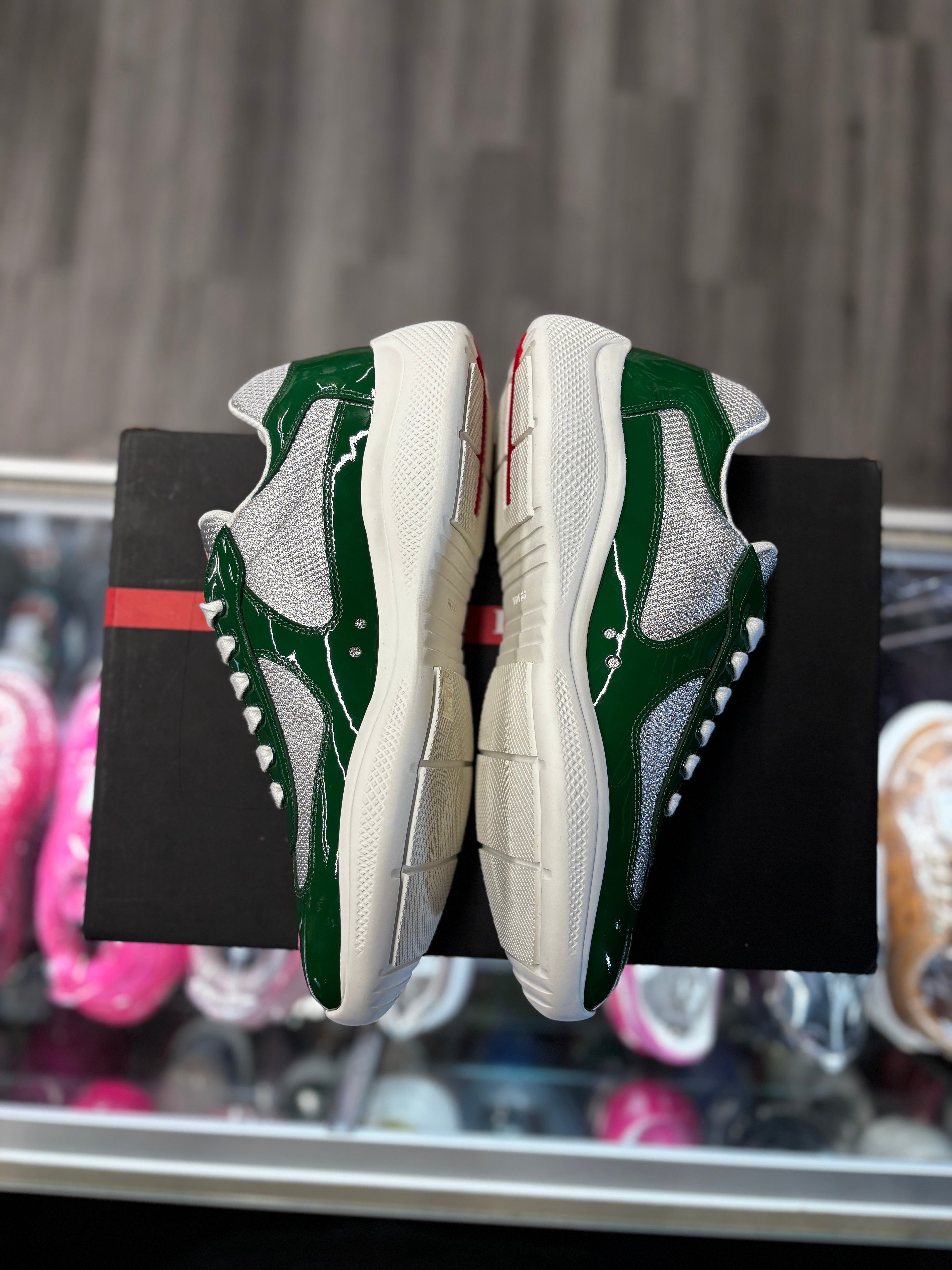 Prada Americas Cup "Patent Green"
