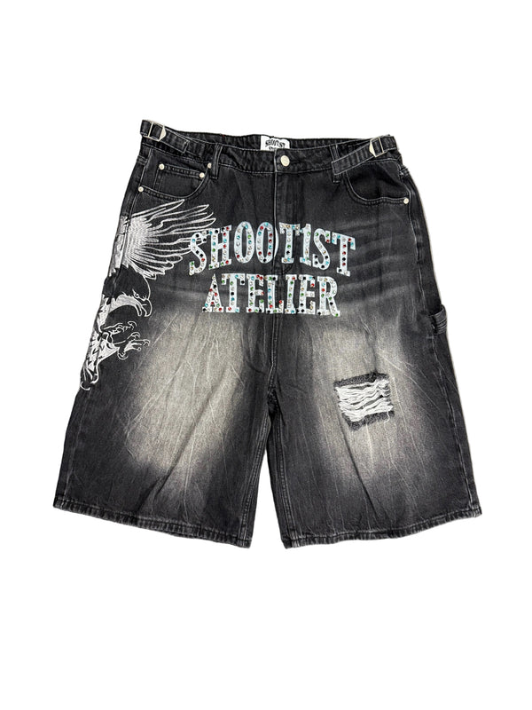 Shoot1st Studios Jorts "Graphite Opaline"