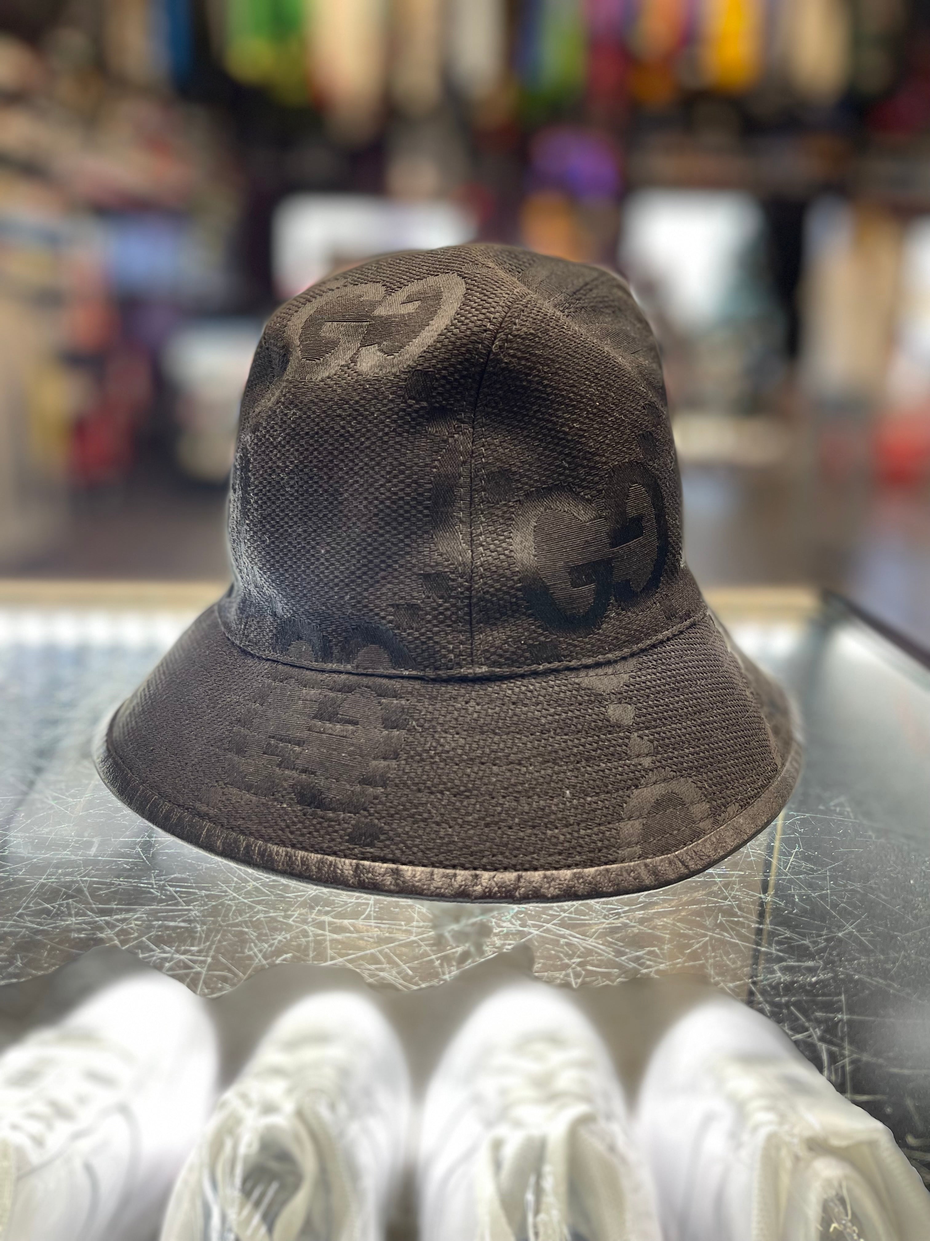 Gucci Bucket Hat Monogram “Black”