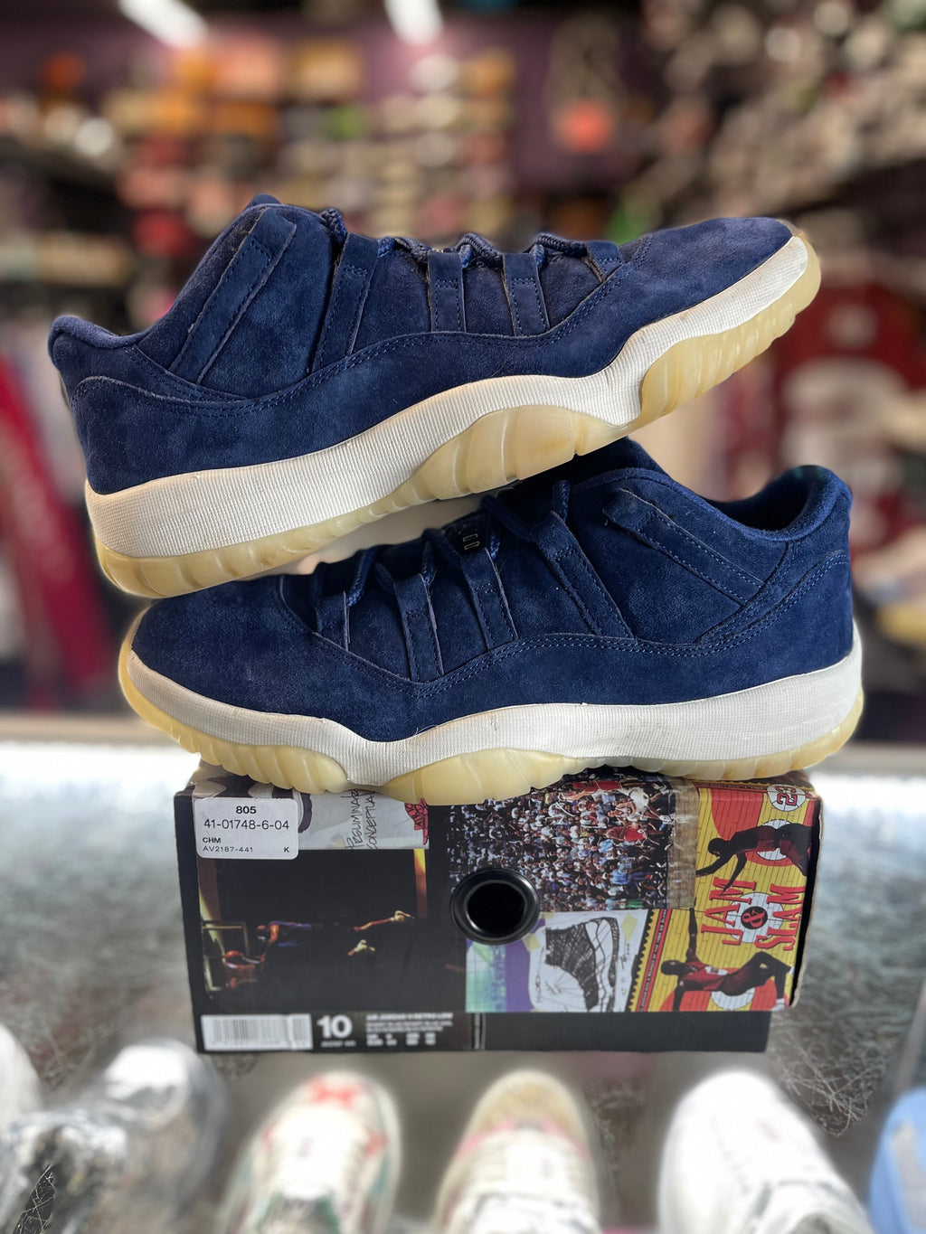 2018 Air Jordan Retro Low 11 "Derek Jeter RE2PECT"
