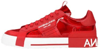Dolce & Gabbana Portofino Leather Low "Red"