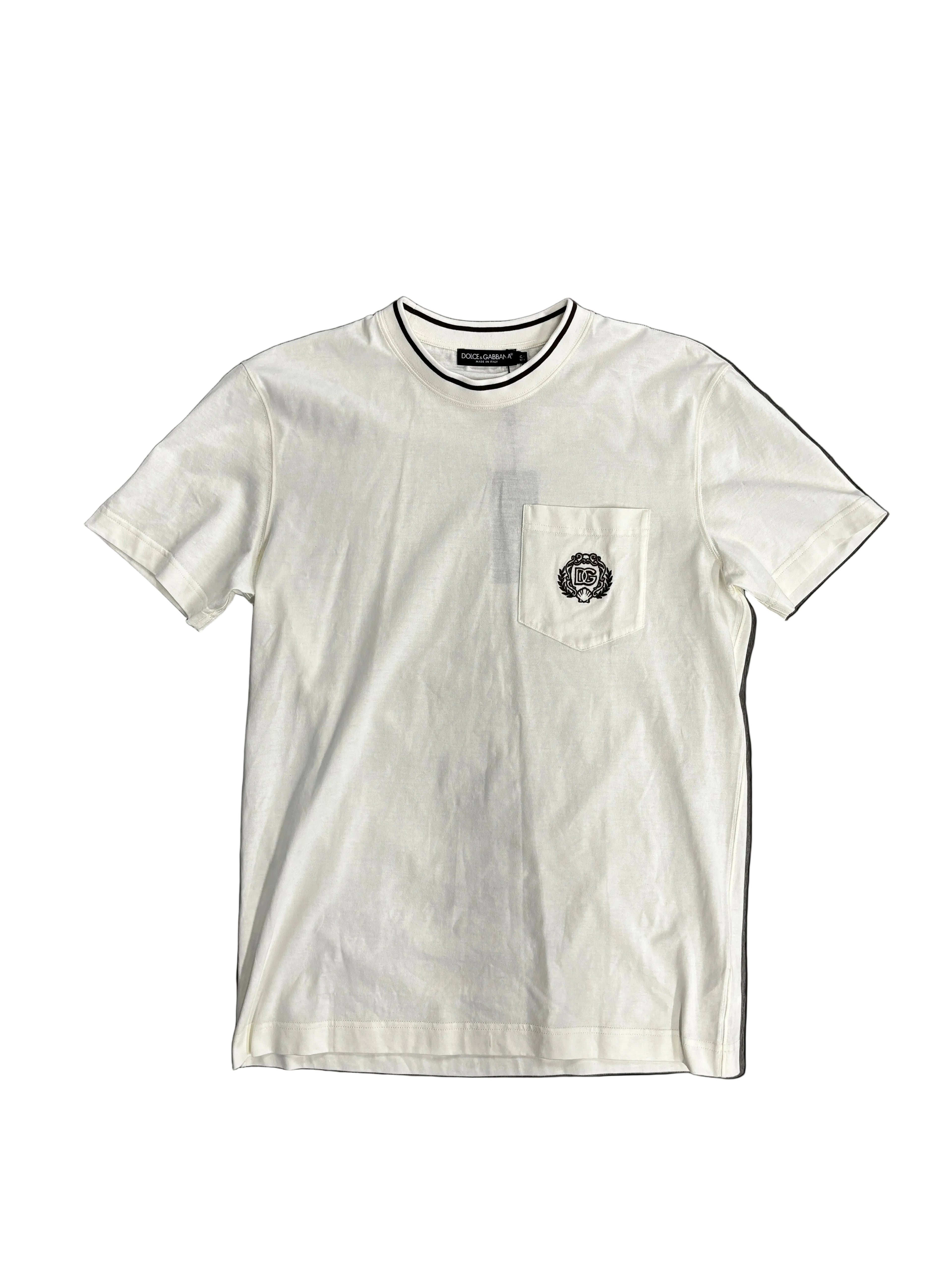 Dolce Gabbana Shirt "White/Brown"