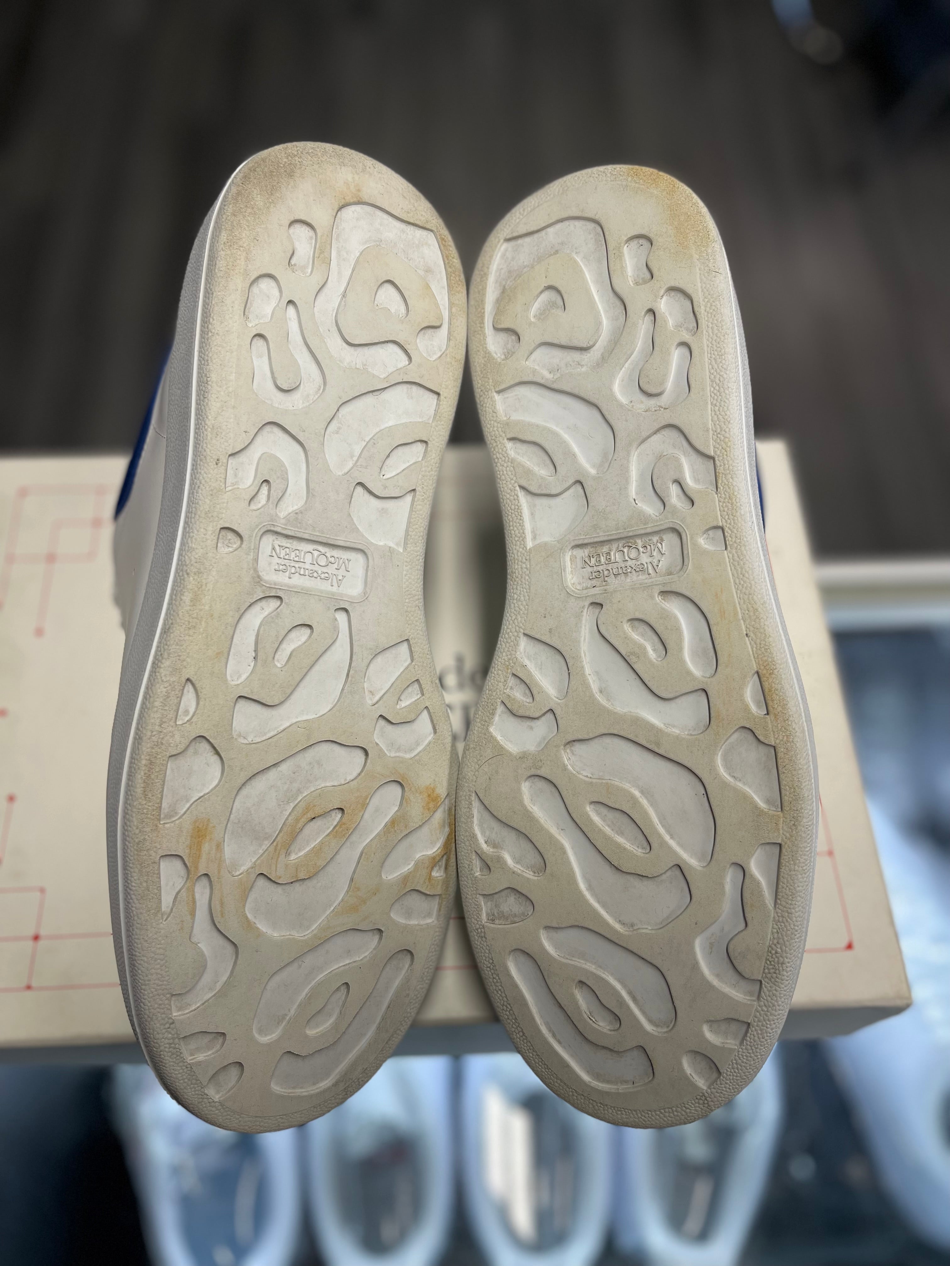 Alexander McQueen Oversized Sneaker "White/Navy"