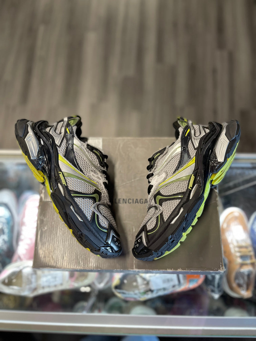 Balenciaga Runner 2.0 "Worn Out Silver yellow'