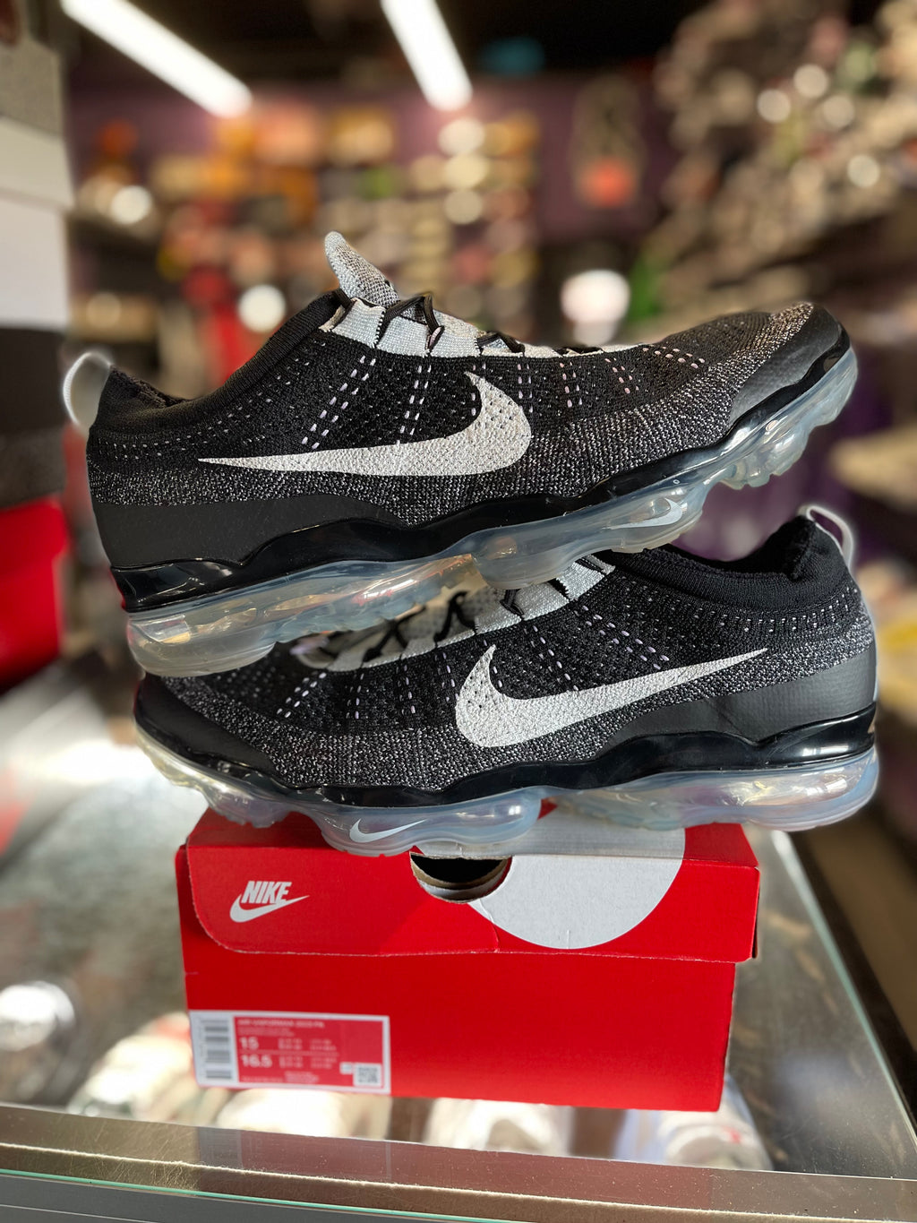 2023 Nike Air Vapormax Flyknit "Black Blue Tint"