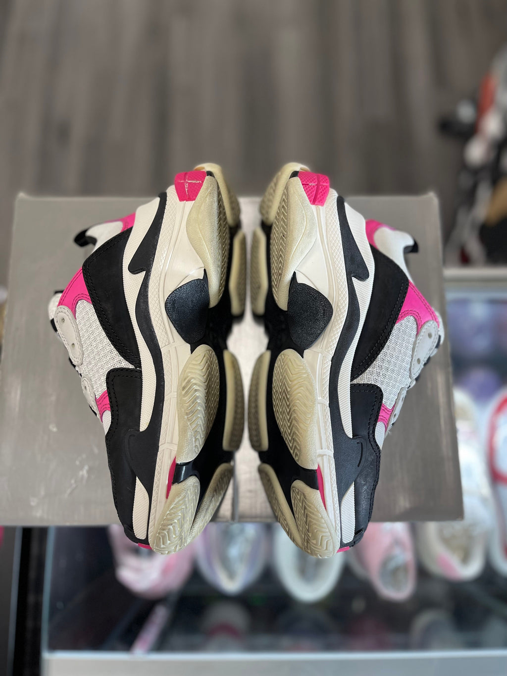 Balenciaga Triple S "Neon Pink/Black/White"