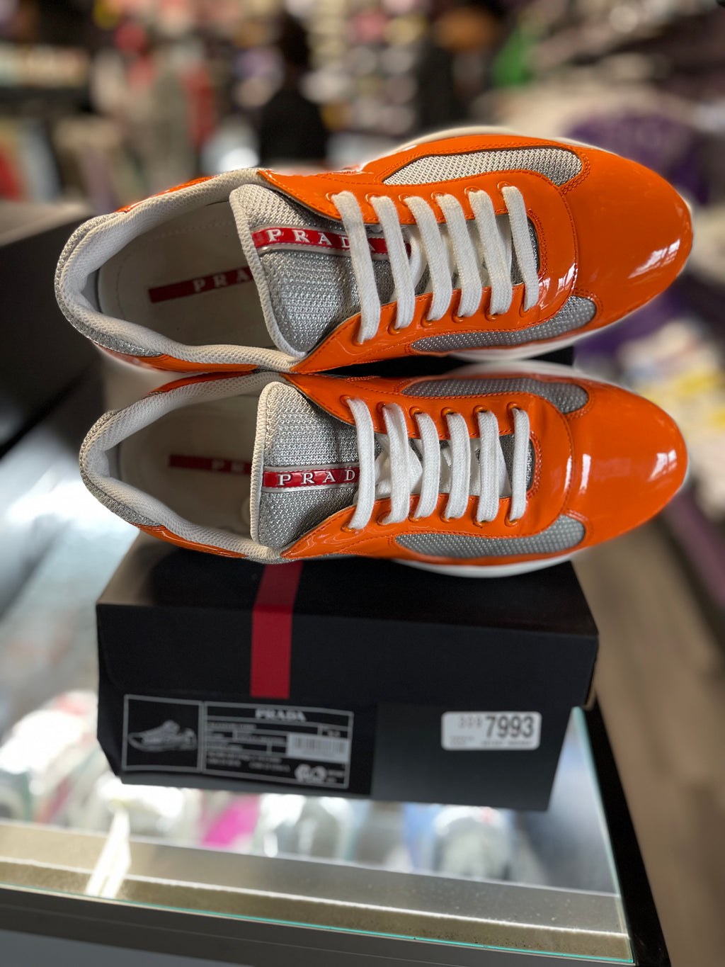 Prada Americas Cup "Orange Patent"
