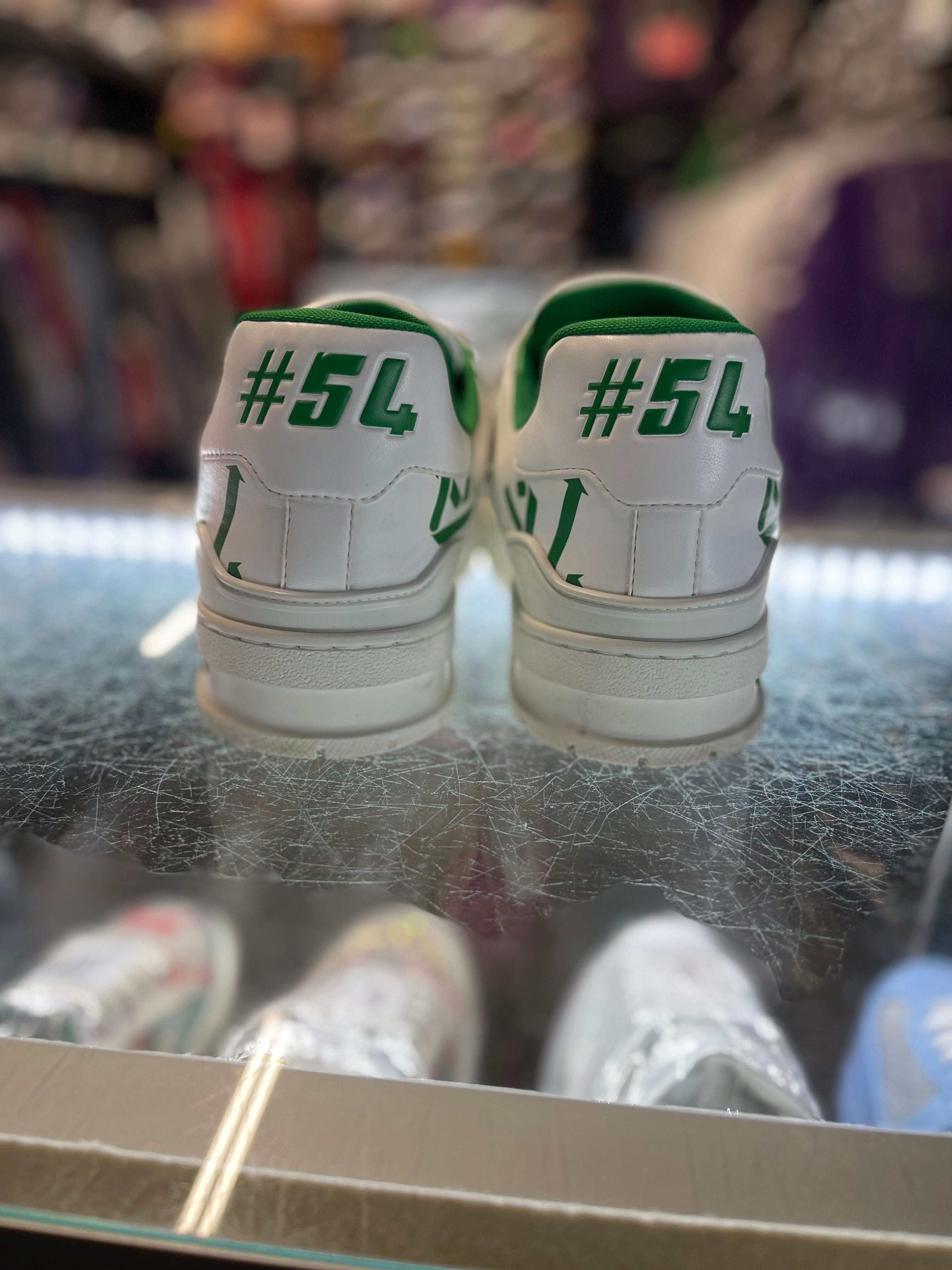 Louis Vuitton LV Trainer "White Green Recycled"