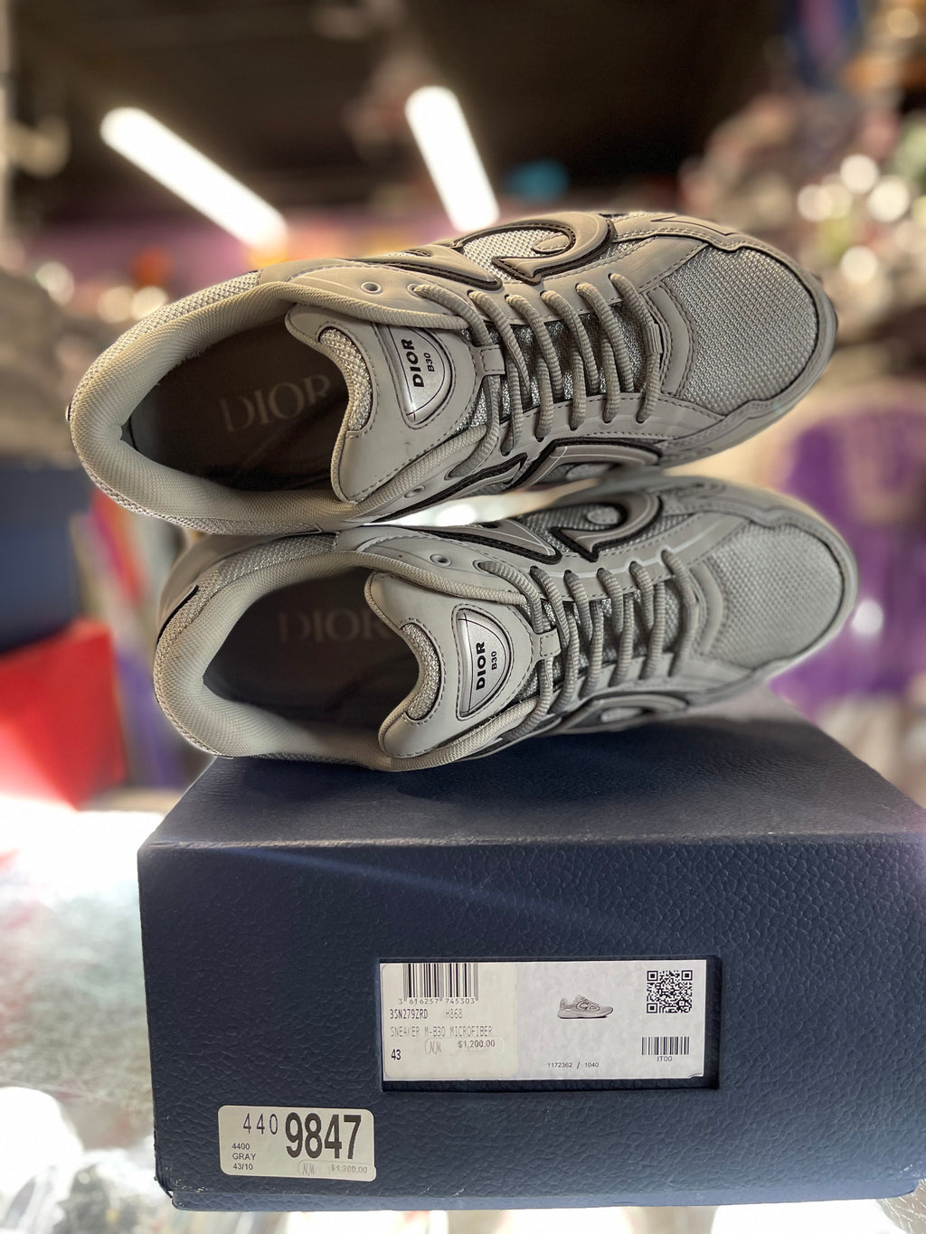 Christian Dior B30 "Reflective Grey"