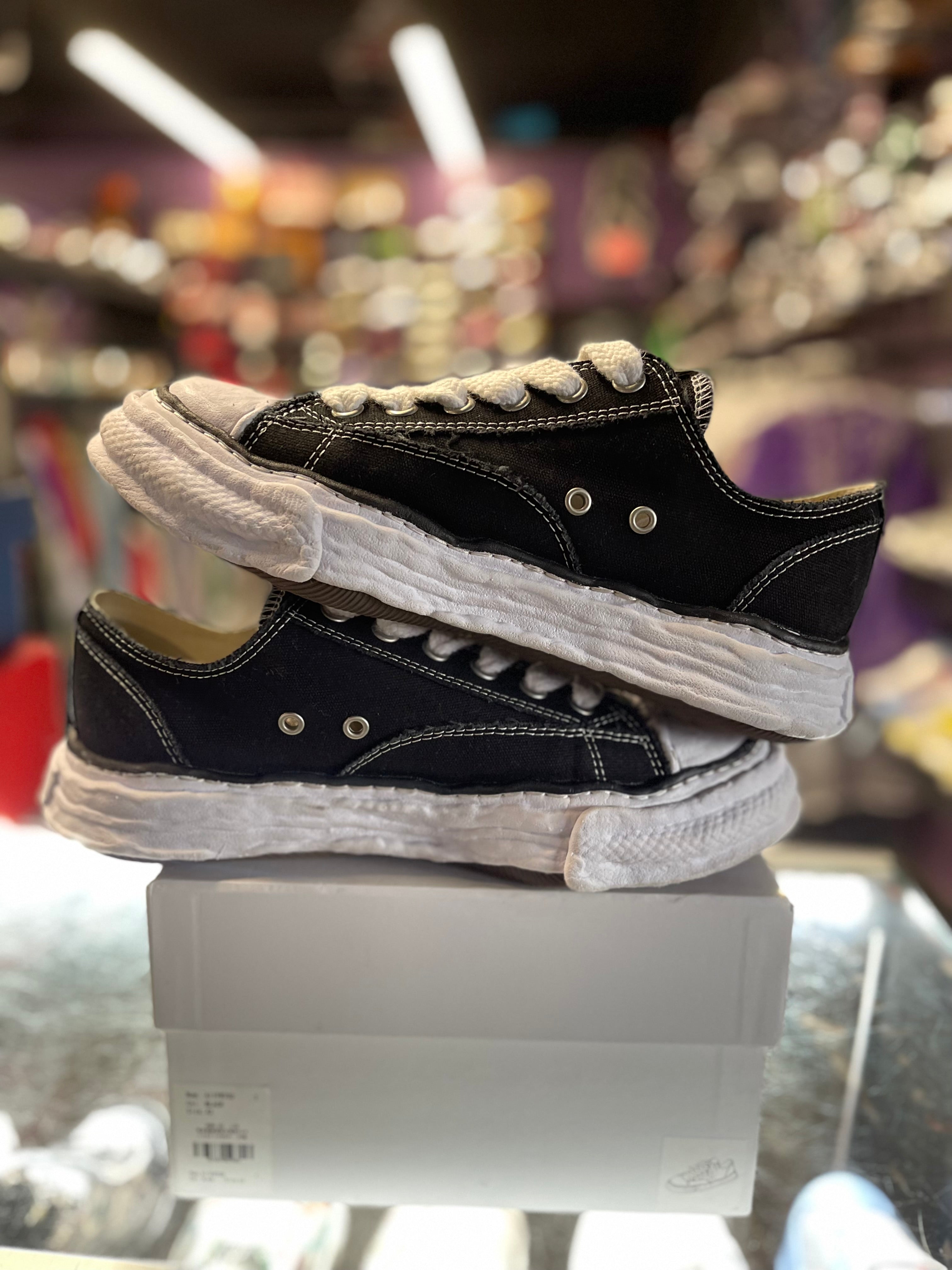 2023 Maison Mihara Yasuhiro Peterson 23 OG Sole Canvas Low "Black White"