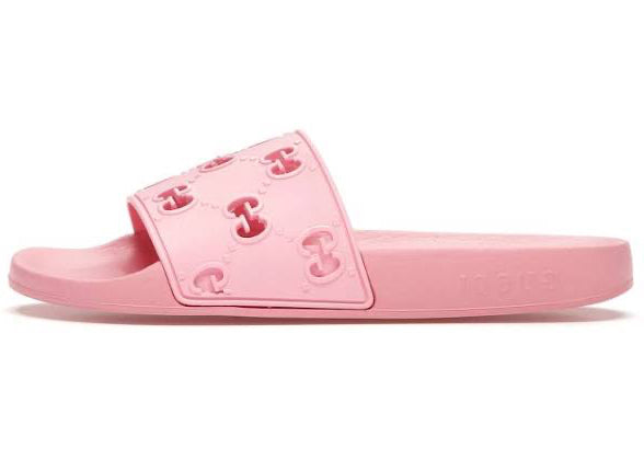 Gucci Slide Pink Rubber (W)
