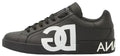 Dolce & Gabbana Portofino Sneaker "Black White Logo"