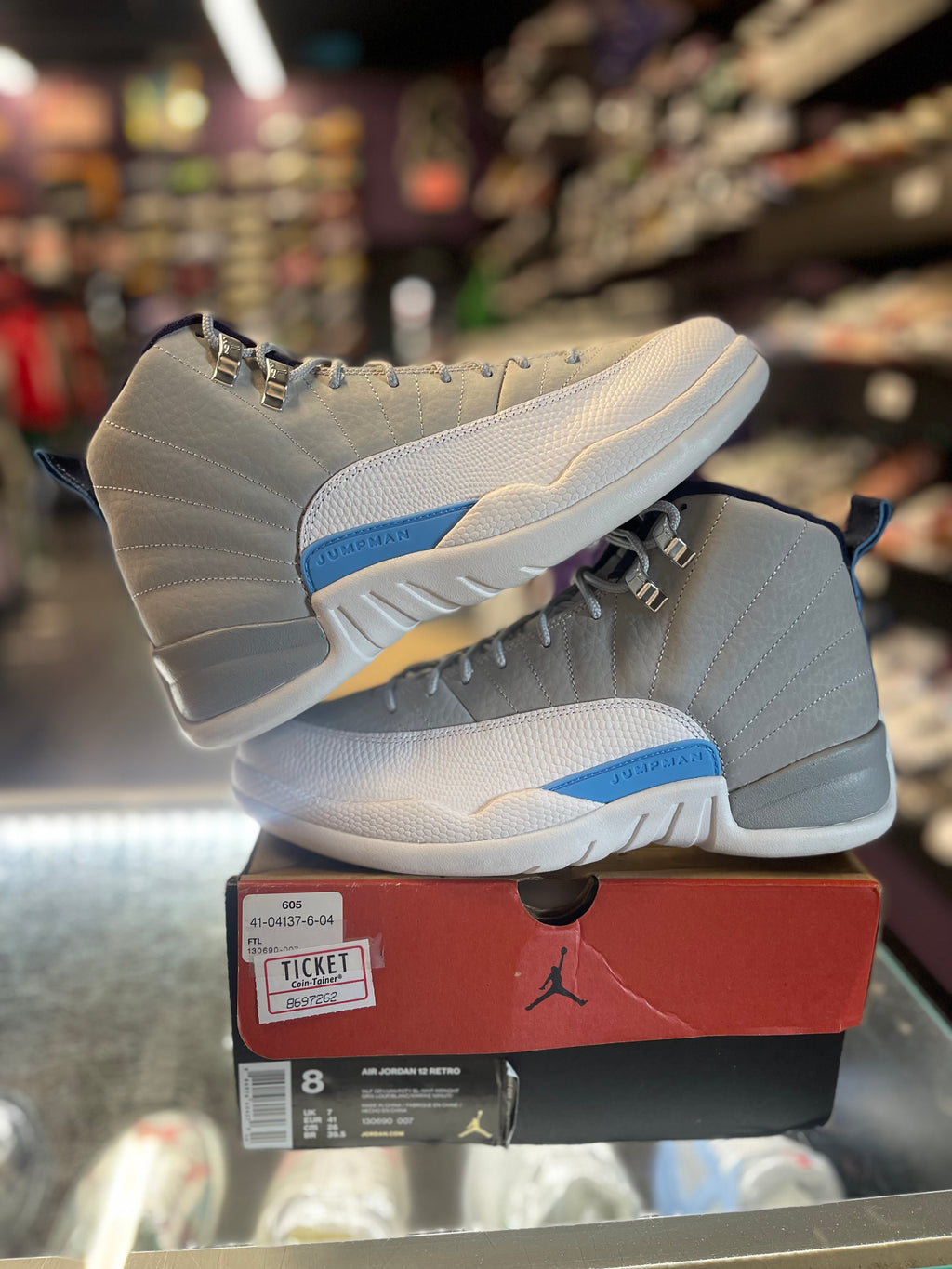 2016 Air Jordan Retro 12 "University Blue”