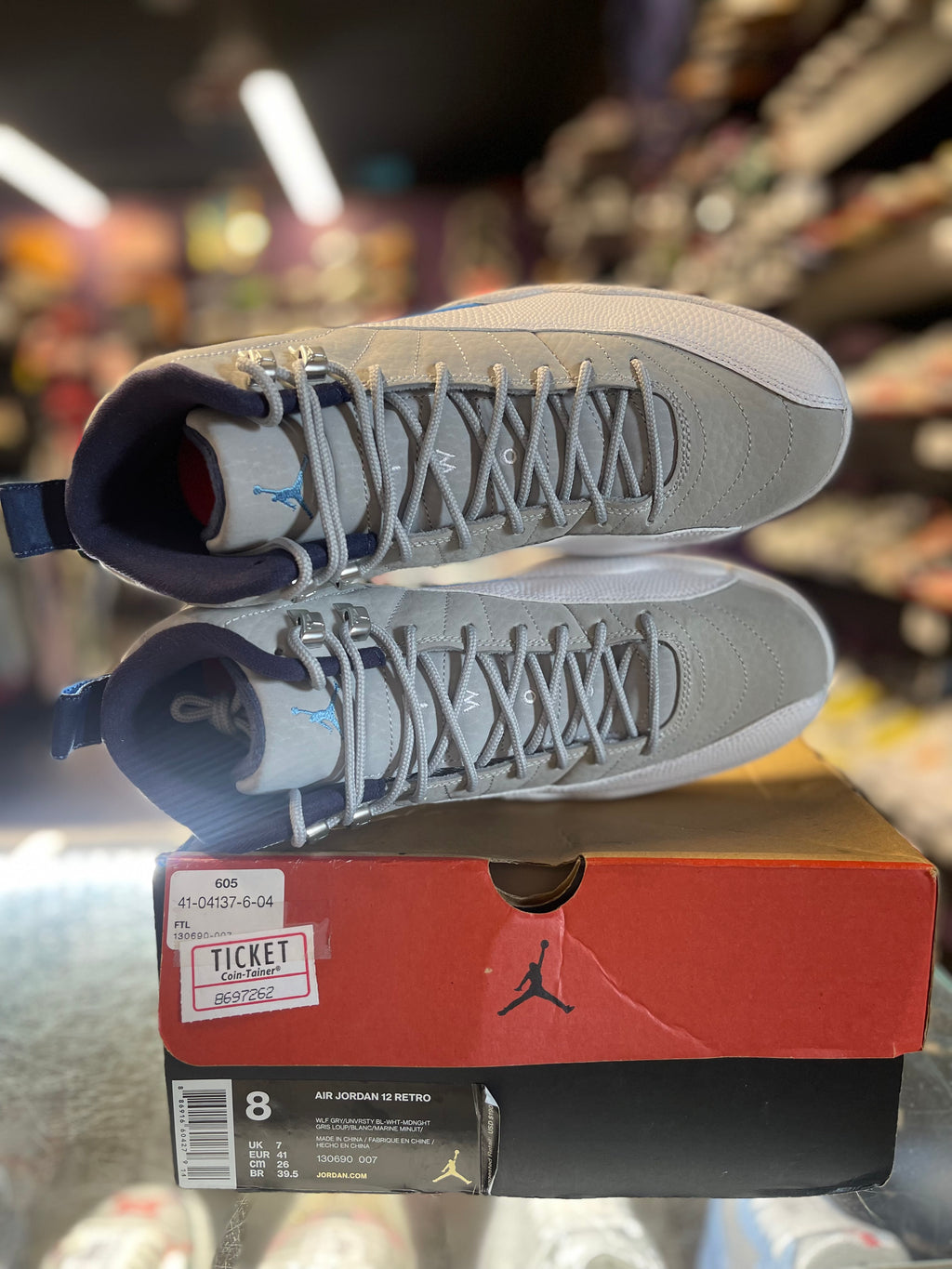 2016 Air Jordan Retro 12 "University Blue”