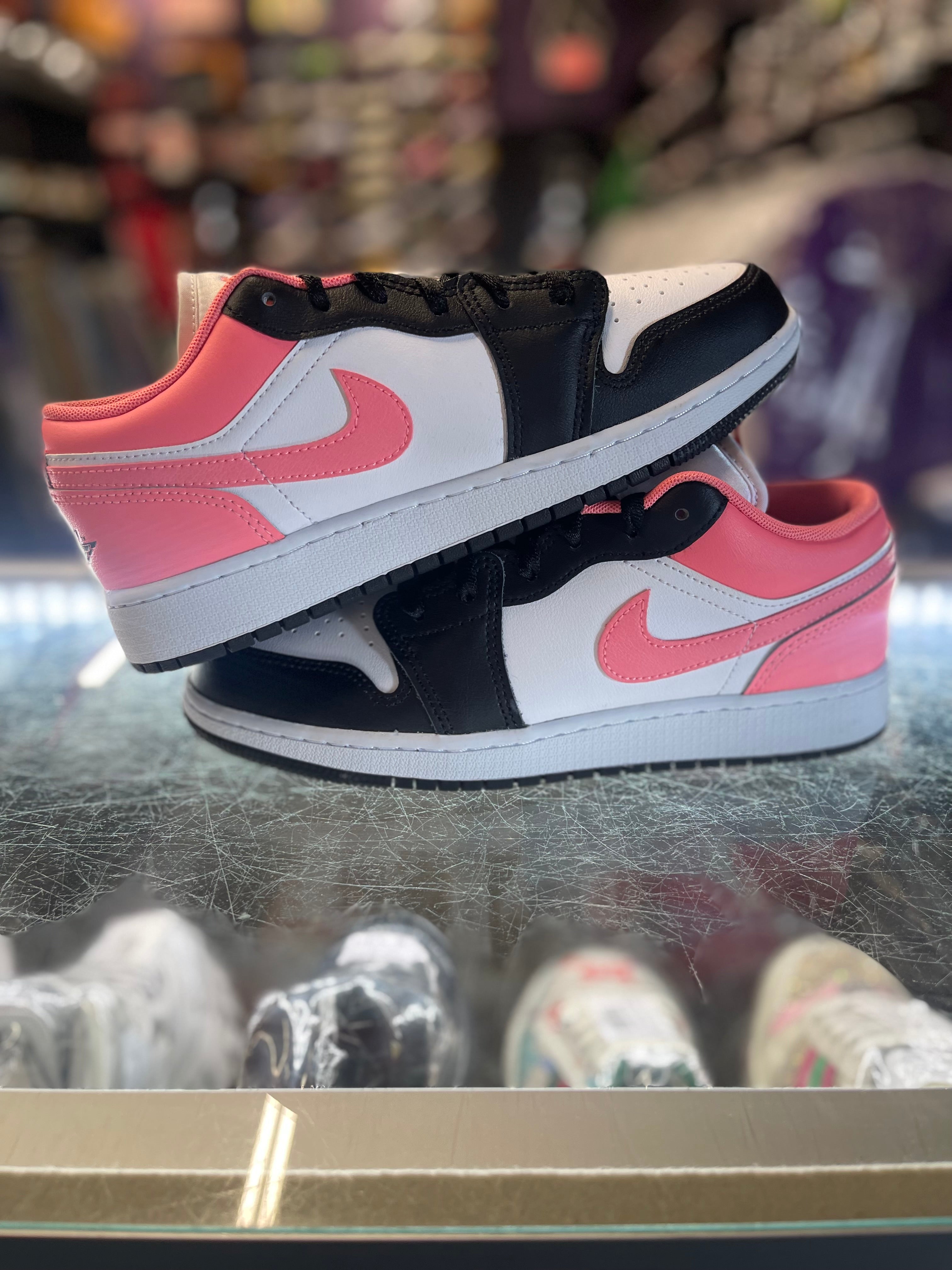 2025 Air Jordan 1 Low Alt "Black White Pink" (GS)