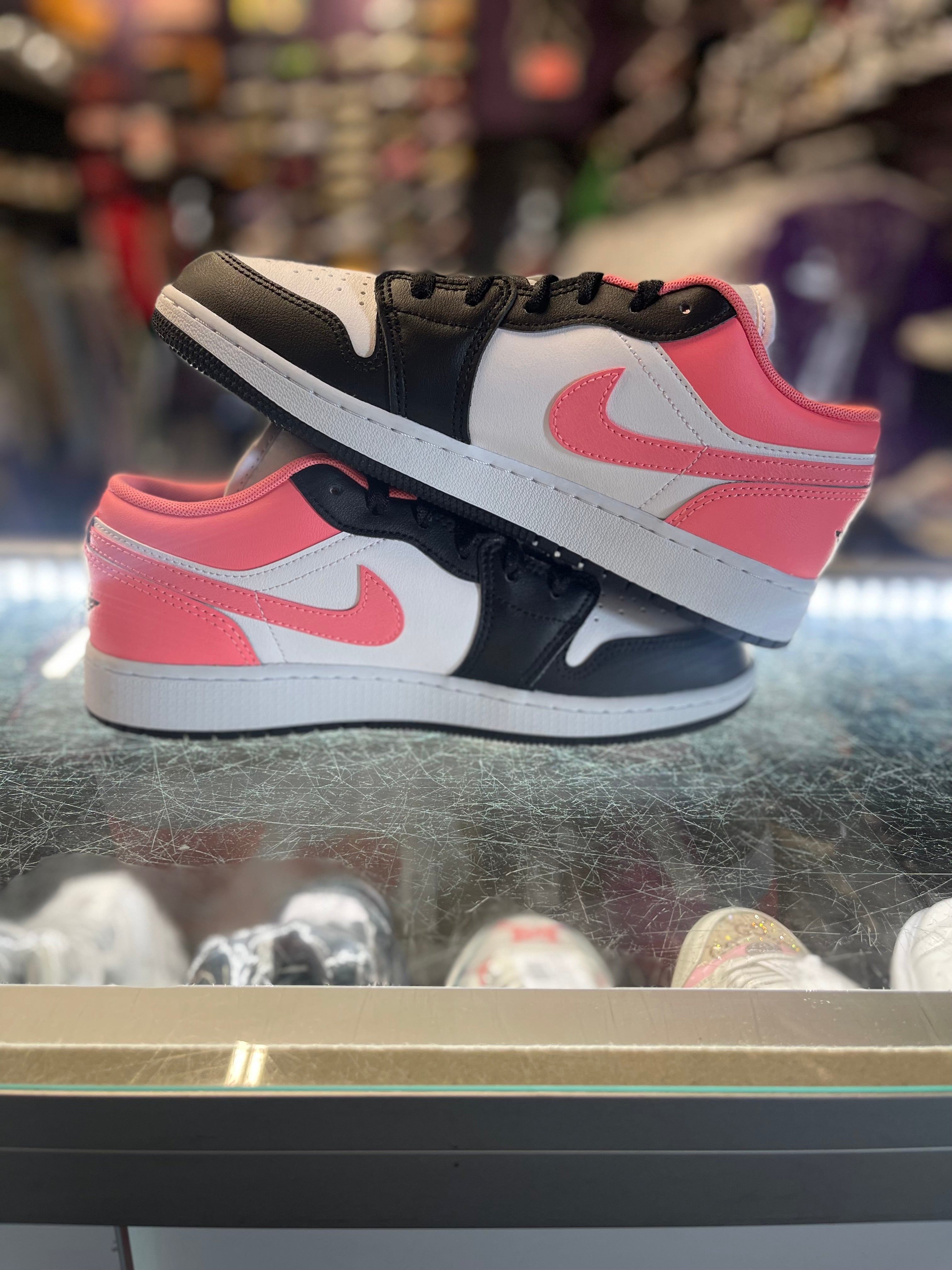 2025 Air Jordan 1 Low Alt "Black White Pink" (GS)