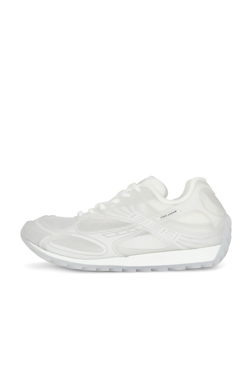 Bottega Veneta Orbit Sneaker "Transparent Glass White"