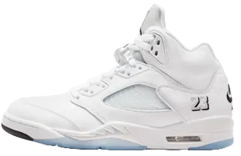 2026 Air Jordan Retro 5 "White Metallic"
