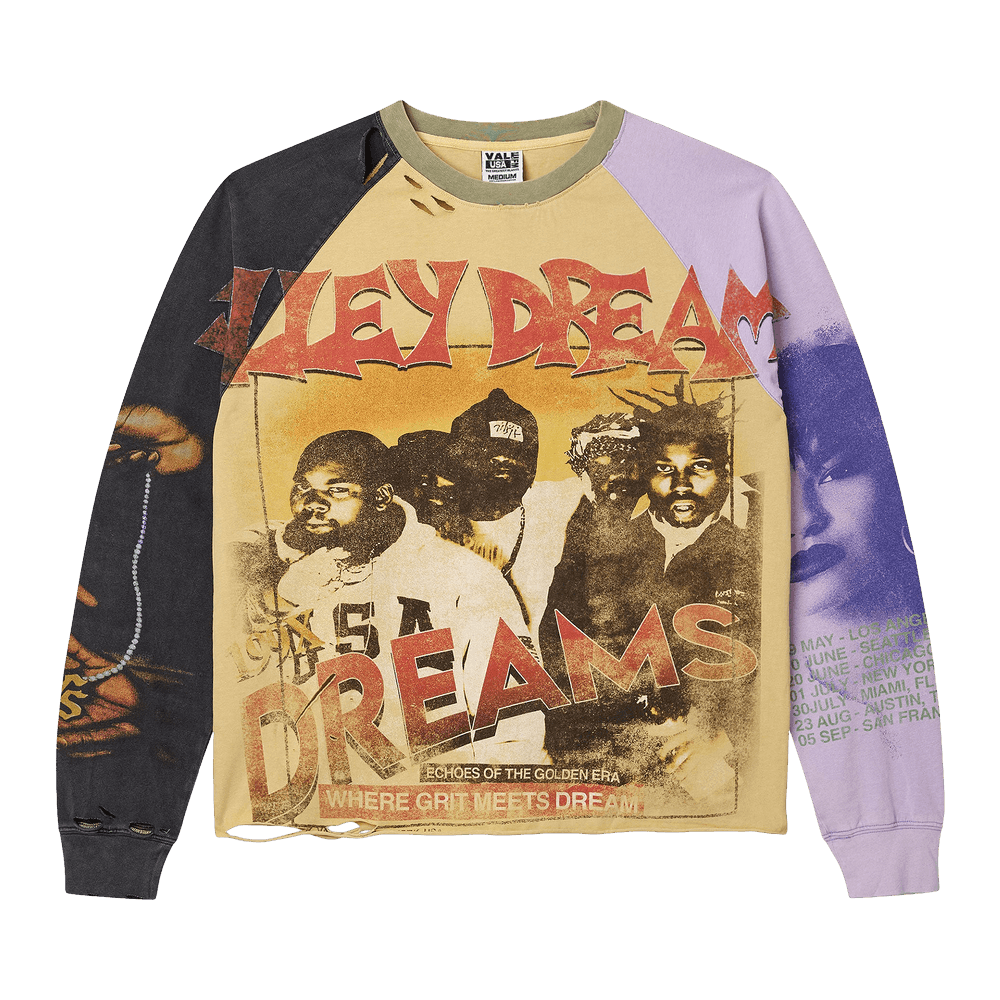 Vale Forever Chambers Chop N Screw Tee "Purple/Yellow/Black"