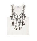 Vale Forever Chain Tank "White"