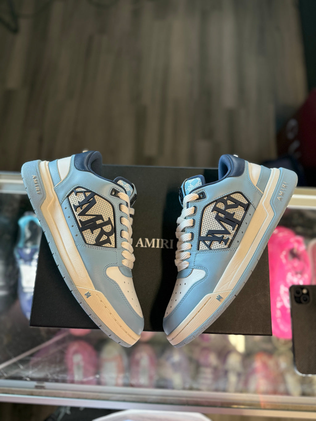 Amiri Classic Low "Blue/Navy"