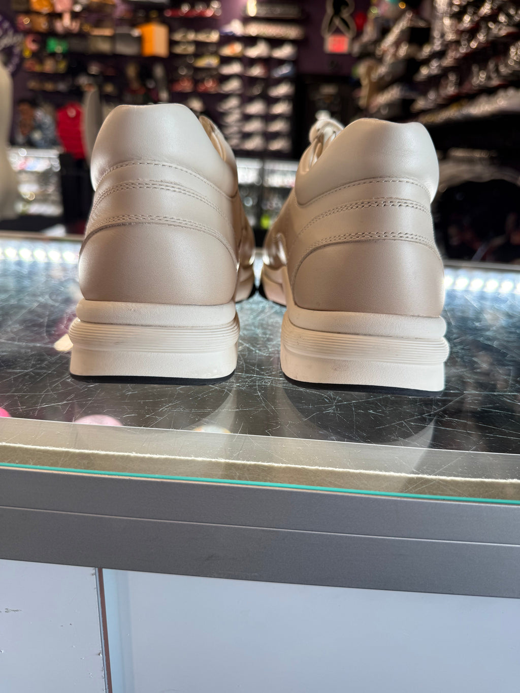 Chanel CC Low "Beige/White"